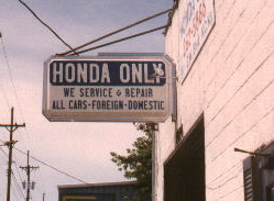 HONDA ONLY / We service & repair all cars.